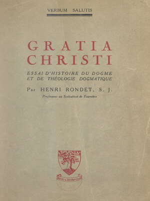 cover image of Gratia Christi